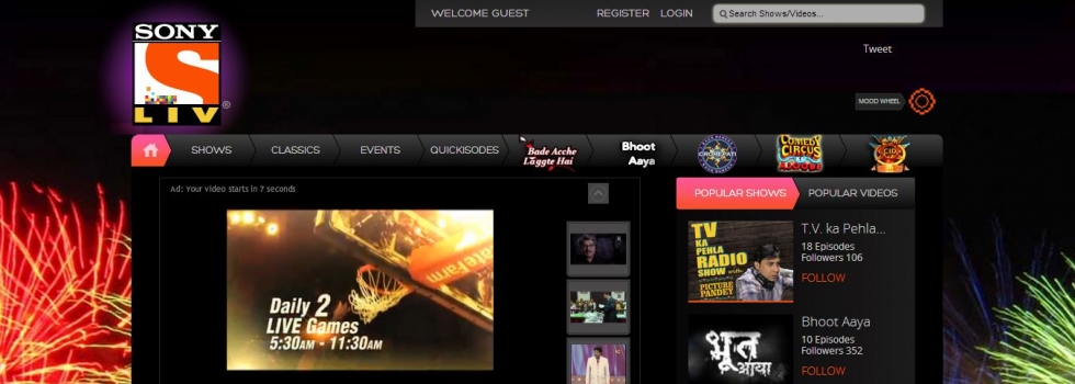 From Video Chaska to Sony Liv - Story of a website re-design