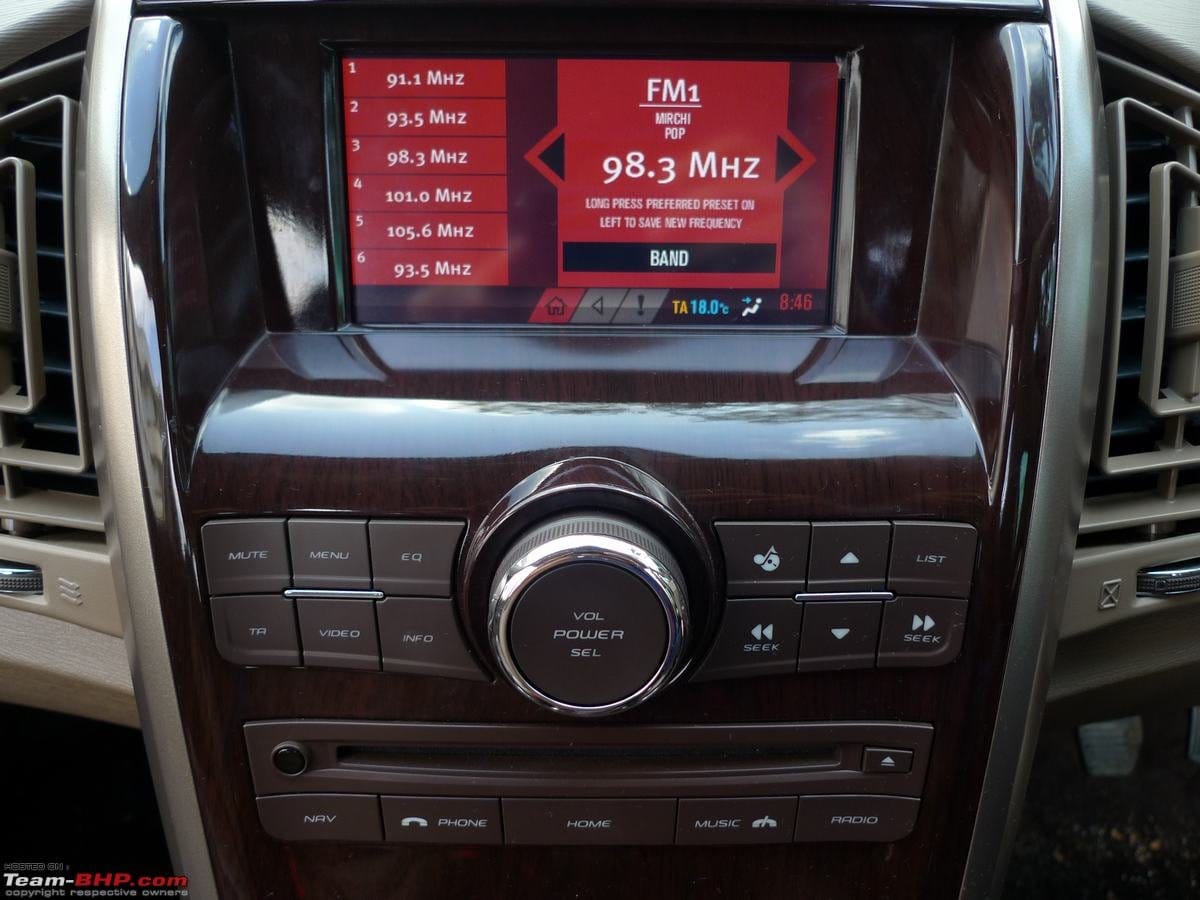 Mahindra & Mahindra XUV 500 - Car Infotainment System