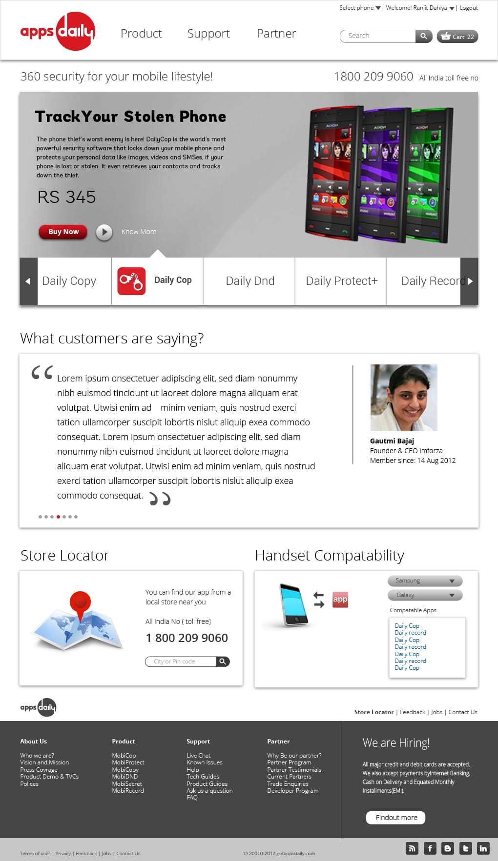 Apps Daily - App Store Design