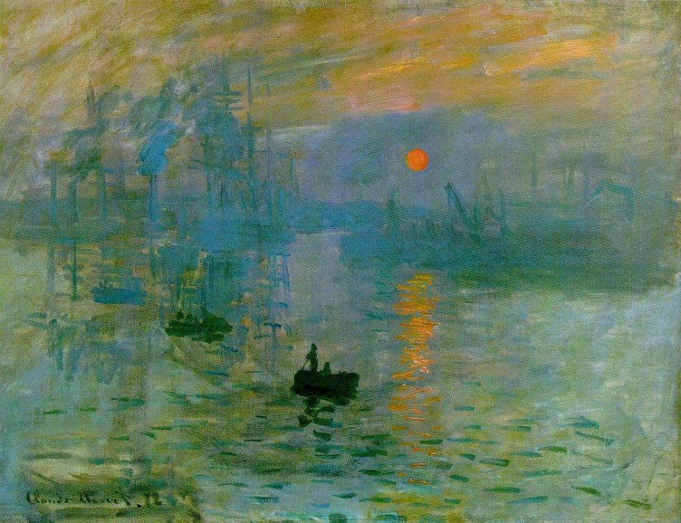 Claude Monet, Impression, Soleil Levant, 1872